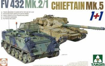 1/72 Fv 432 Mk 2.1/Chieftan Mk.5 (TAK5008)