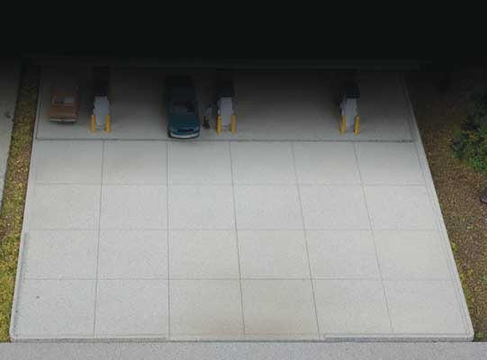 Modern Parking Lot - 8 Sections (933-3886)