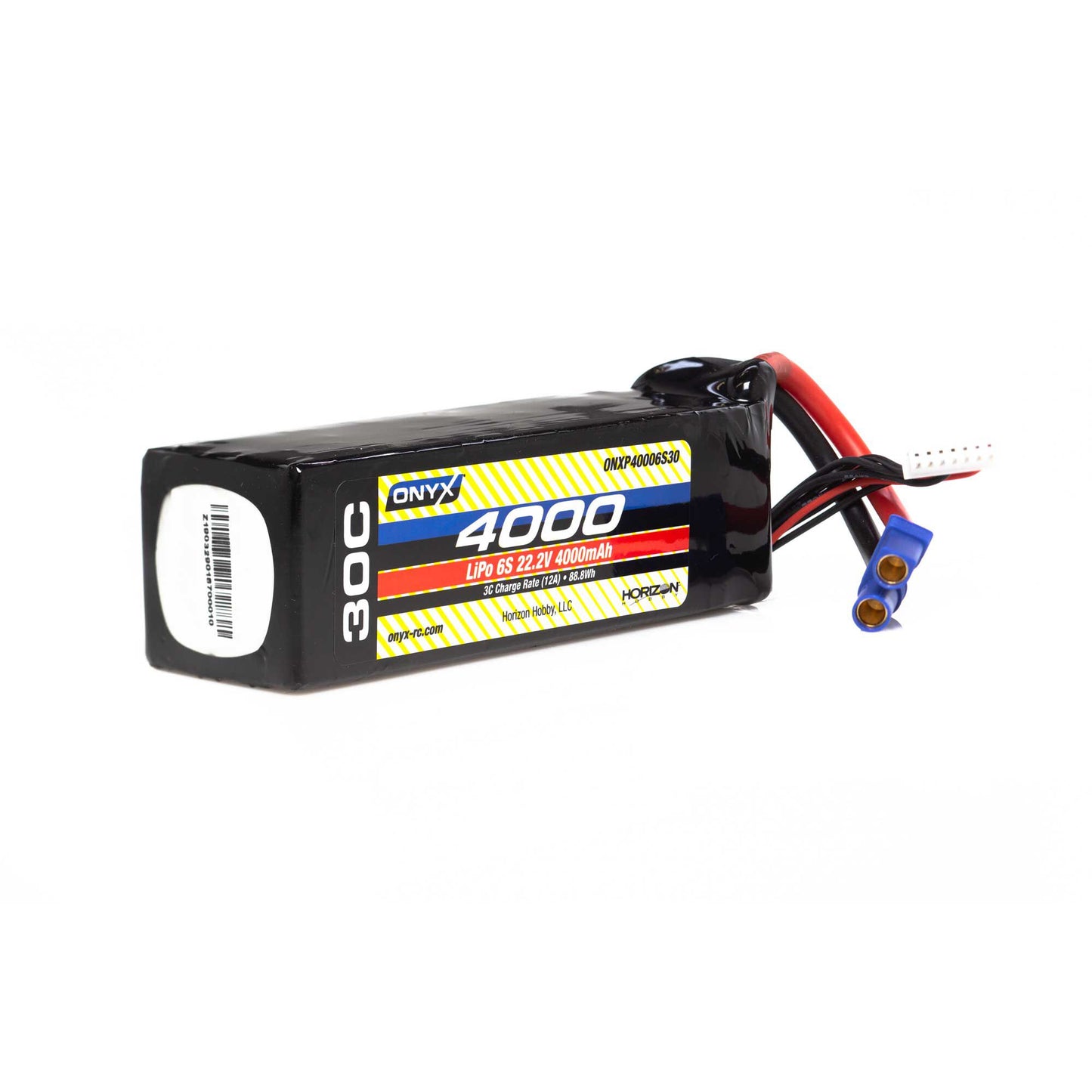 22.2V 4000mAh 6S 30C LiPo Battery with EC5 Connector (ONXP40006S30)