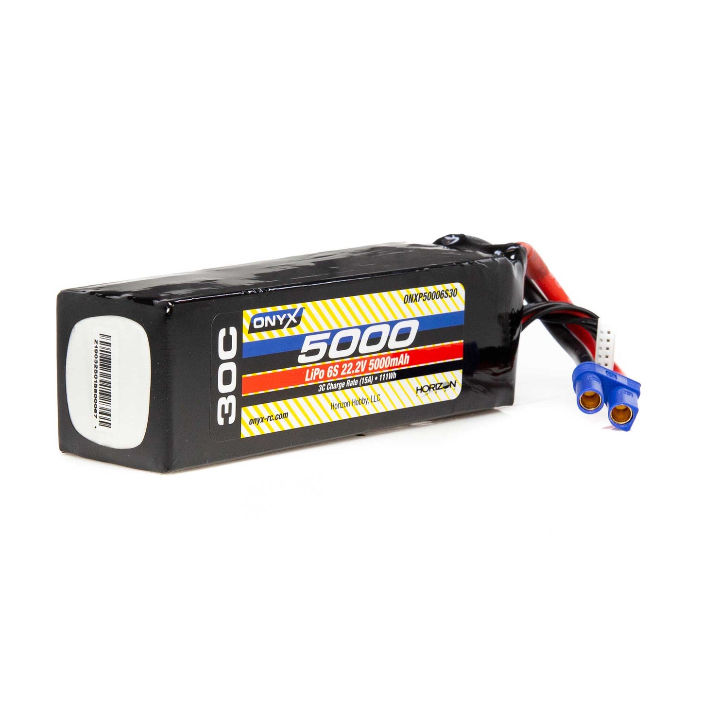 22.2V 5000mAh 6S 30C LiPo Battery with EC5 Connector (ONXP50006S30)