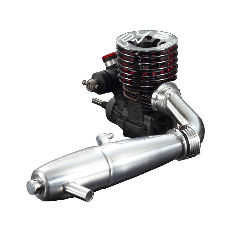 O.S. Speed R2104 1/8 Scale Engine with T-2080SC II Silencer Set (OSMG2026)