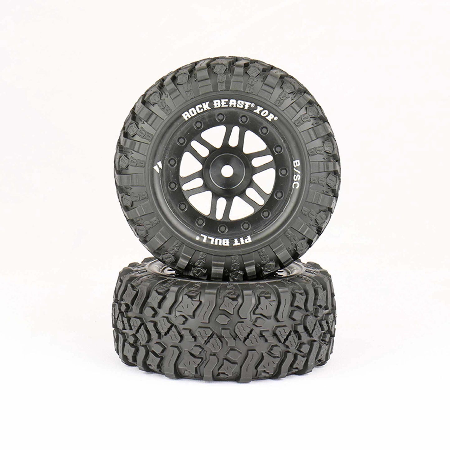 Pit Bull Rock Beast SCT 2.2/3.0 Basher Edition Tires (2) (PBTPB9004BKW)