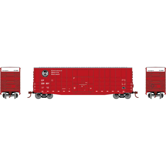 HO RND 50' Waffle High Cube Box Car CP #220801 (RND-1306)