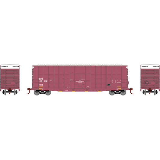 HO 50' Waffle High Cube Box Car (RND-1309)