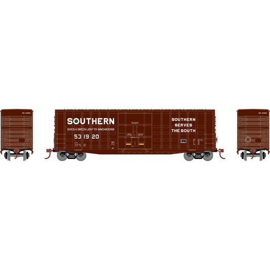 HO RND 50' Waffle High Cube Box Car Southern Railway #531920 (RND-1314)