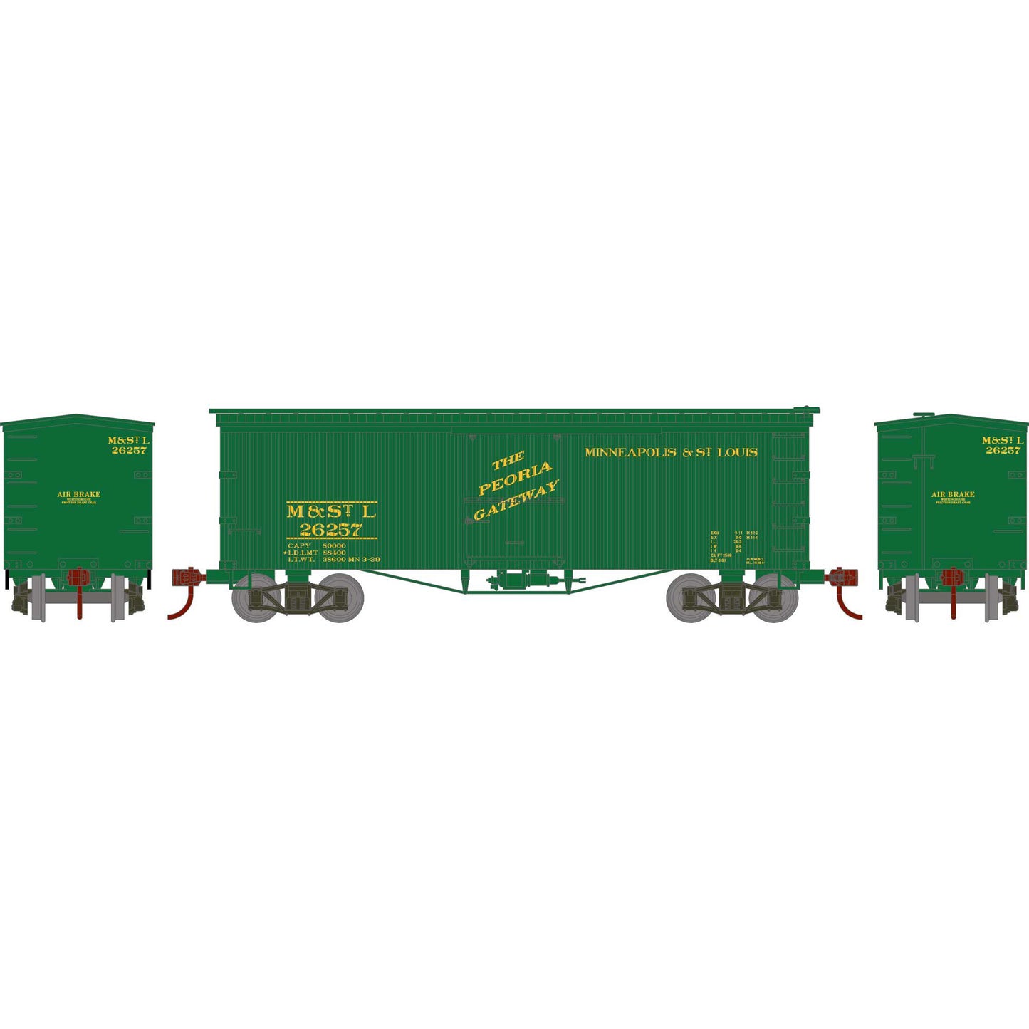 HO RND 36' Old Time Box Car (RND-2353)
