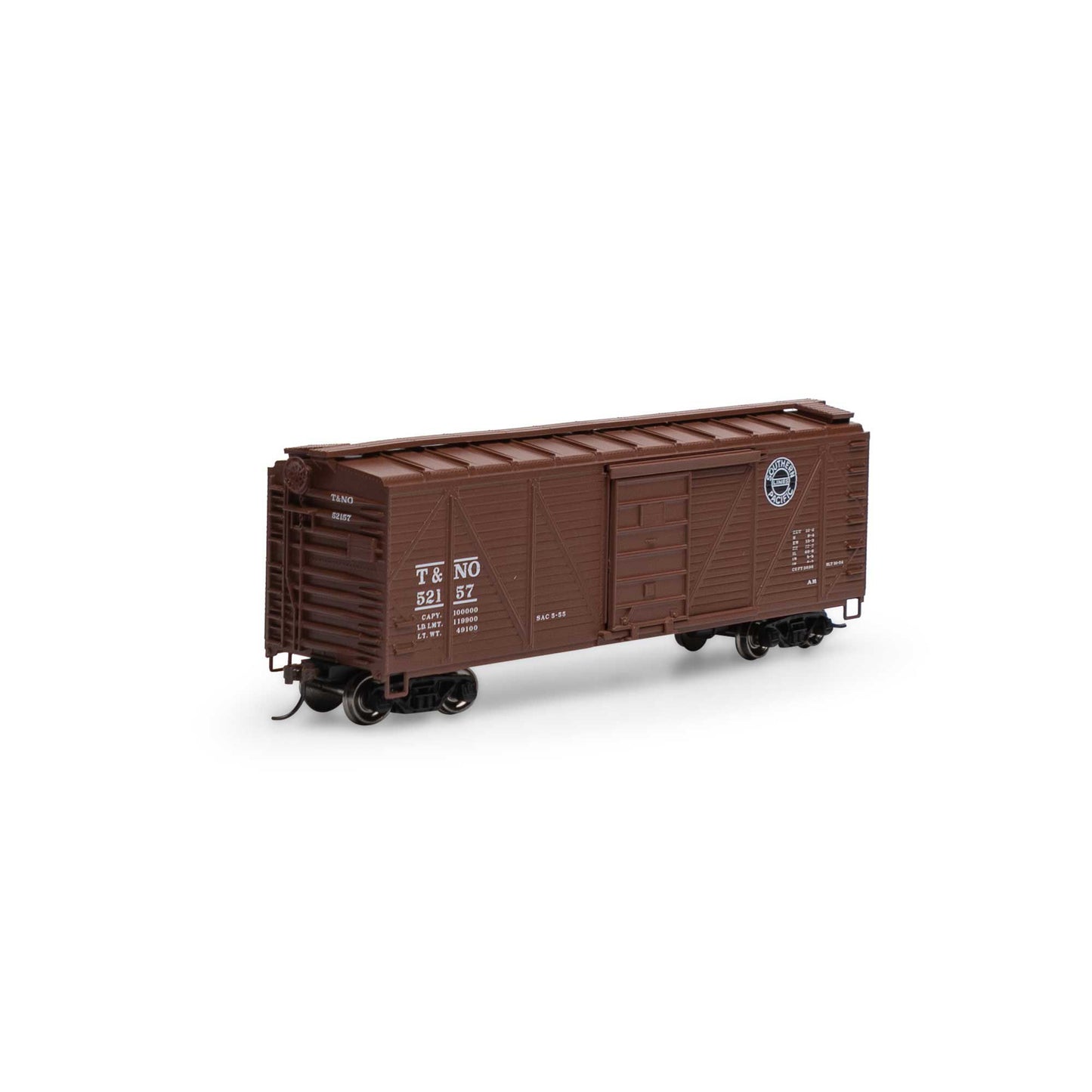 HO 40' Single Sheathed Box Car T&NO #52157 (RND85843)