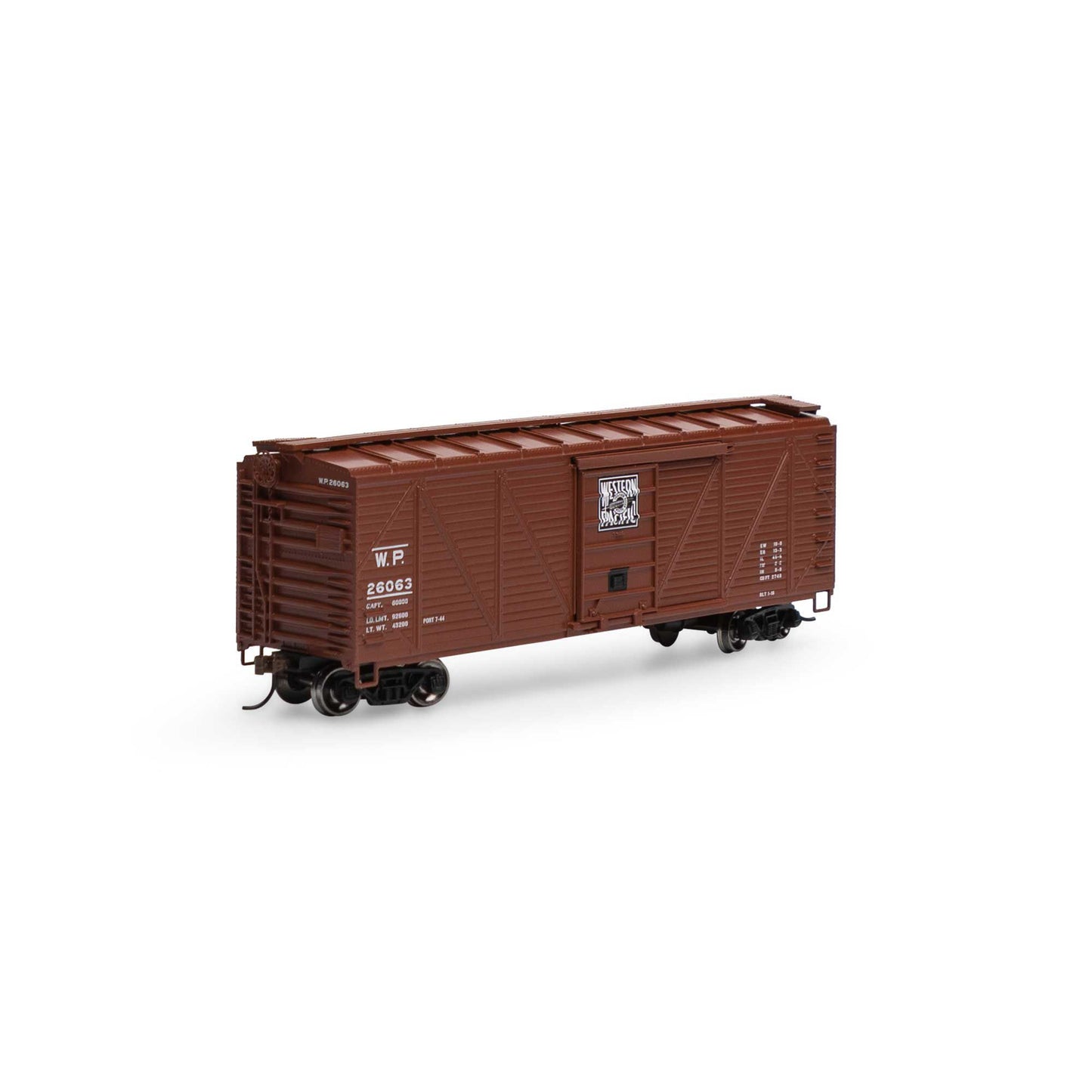 HO 40' Single Sheathed Box WP #26063 (RND85846)