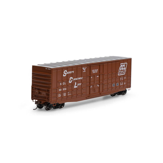 HO 50' Waffle Heavy Duty Plug Door Boxcar SCL #90936 (RND88176)