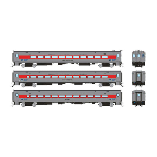 HO Comet Car Set #2 with Cab 6209 and Coaches 6234 and 6256 (RPI128528)
