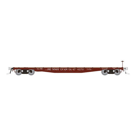 HO F30A 50 Flat Car PRR 1950s Era (RPI138012)