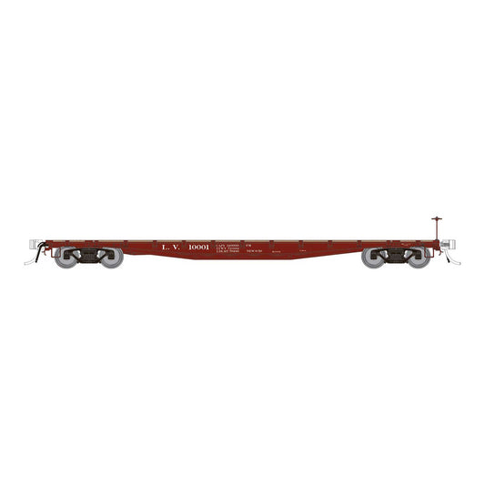 HO F30A 50 Flat Car Lehigh Valley (RPI138015A)