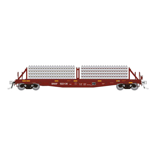 HO F30D 50 Tie Car BNSF MOW (RPI138302)