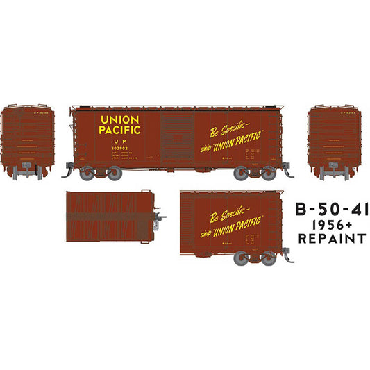 HO Union Pacific 40' B-50-41 Boxcar (RPI154008A)