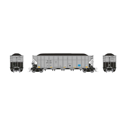 HO AutoFlood III Coal Hopper TXUX Single Car #1 (RPI169058A)