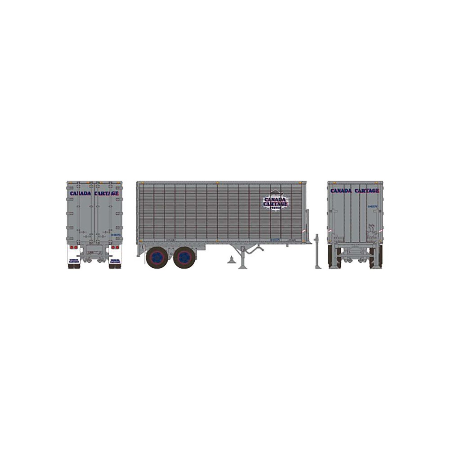 HO 26 Can-Car Trailer Canada Cartage (RPI403086)