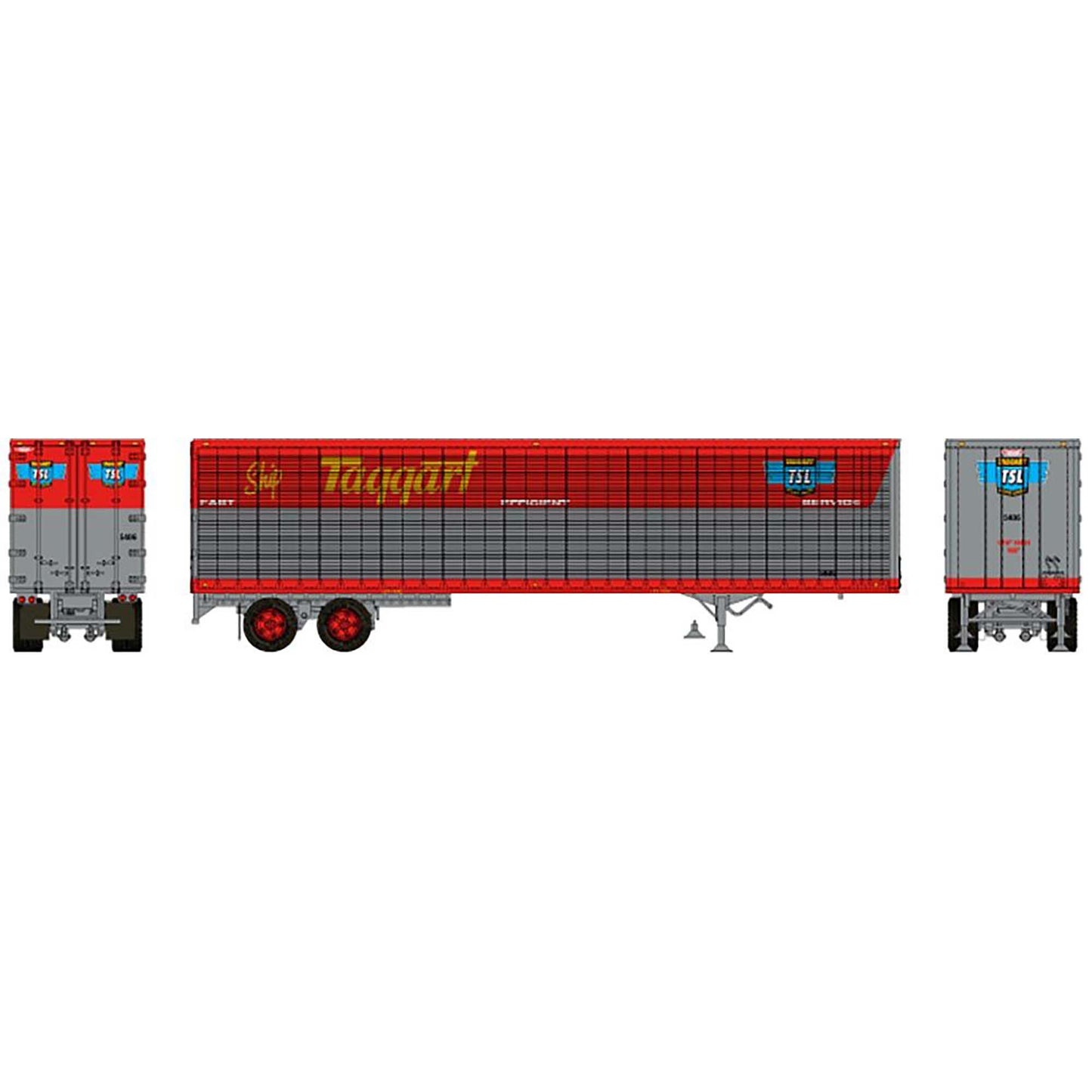 HO 45 Trailmobile Trailer Taggart Trucking #5431 (RPI403104)