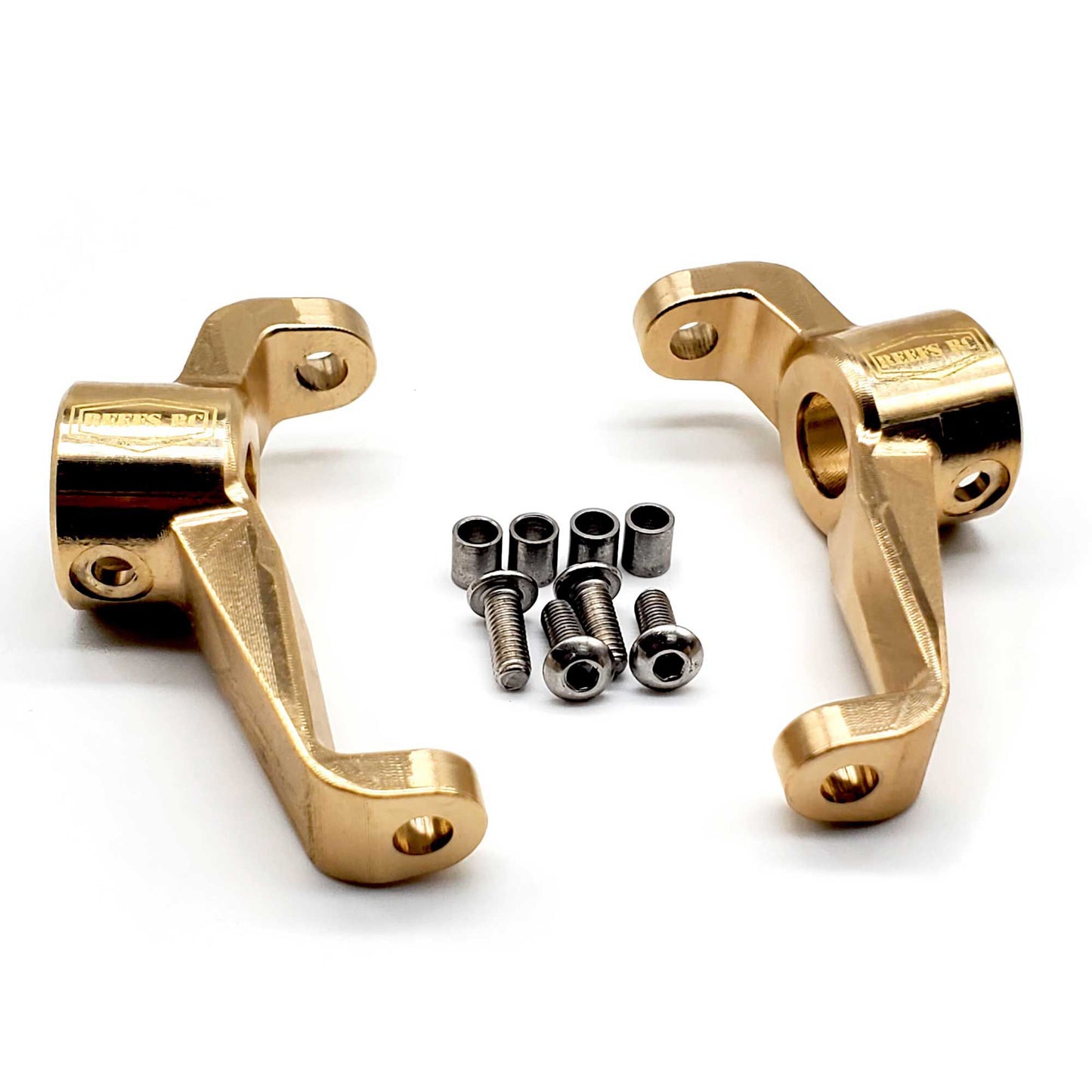 Front Brass Portal C-Hubs for Axial SCX10 Pro (SEHREEFS174)