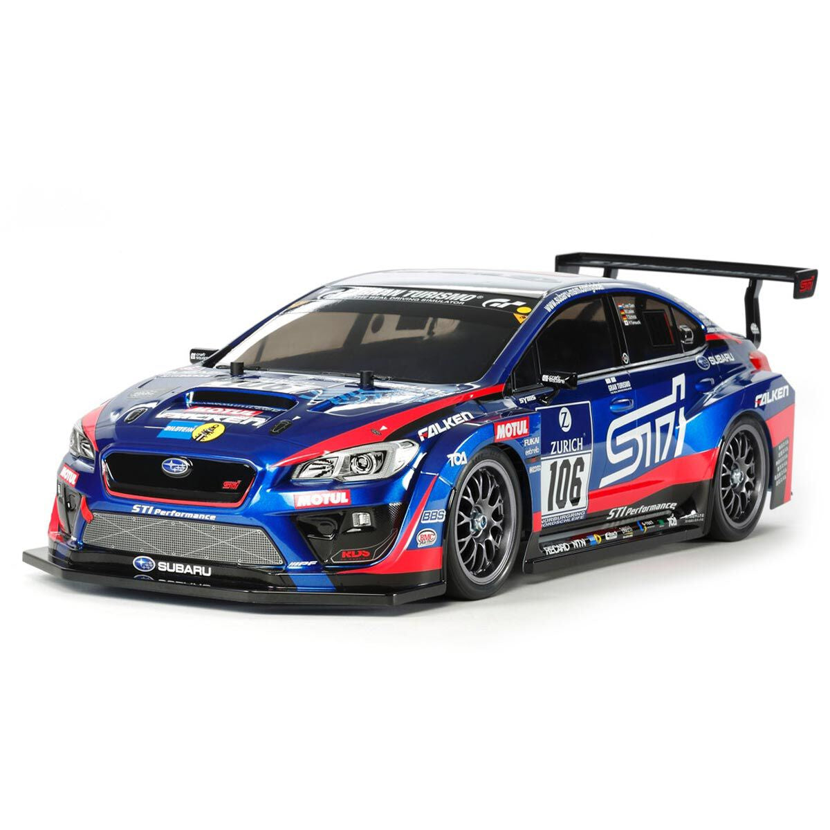 1/10 Subaru WRX STI 24-Hour Nurburgring TT-02 4x4 On-Road Touring Kit (TAM58645A)