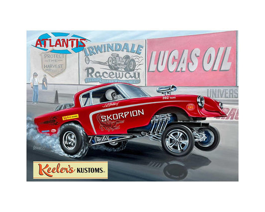 1/25 Keelers Kustom's Studebaker Funny Car Plastic Model Kit (AAN13102)