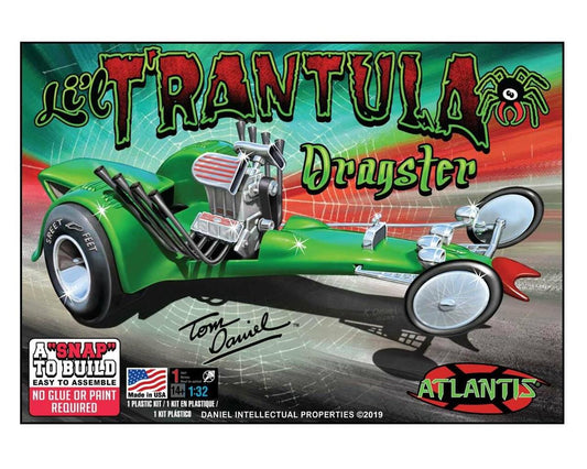 1/32 Tom Daniel T'rantula Dragster Snap-Together Plastic Model Kit (AAN6651)