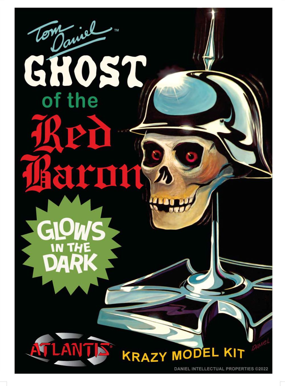 1/4 Tom Daniel's Ghost of the Red Baron Glow-in-the-Dark Snap-Together Plastic Model Kit (AAN6742)