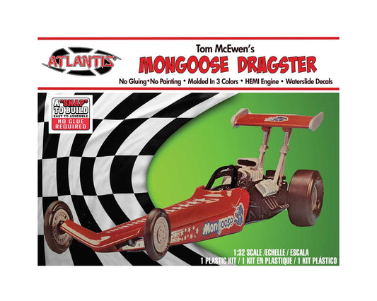 1/32 Tom McEwen Rail Dragster Plastic Model Kit (AANH1120)