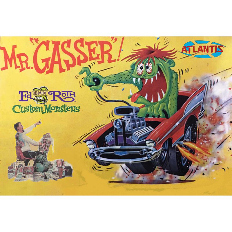 1/25 Ed Roth Mr. Gasser '57 Chevy Plastic Model Kit (AANH1301)