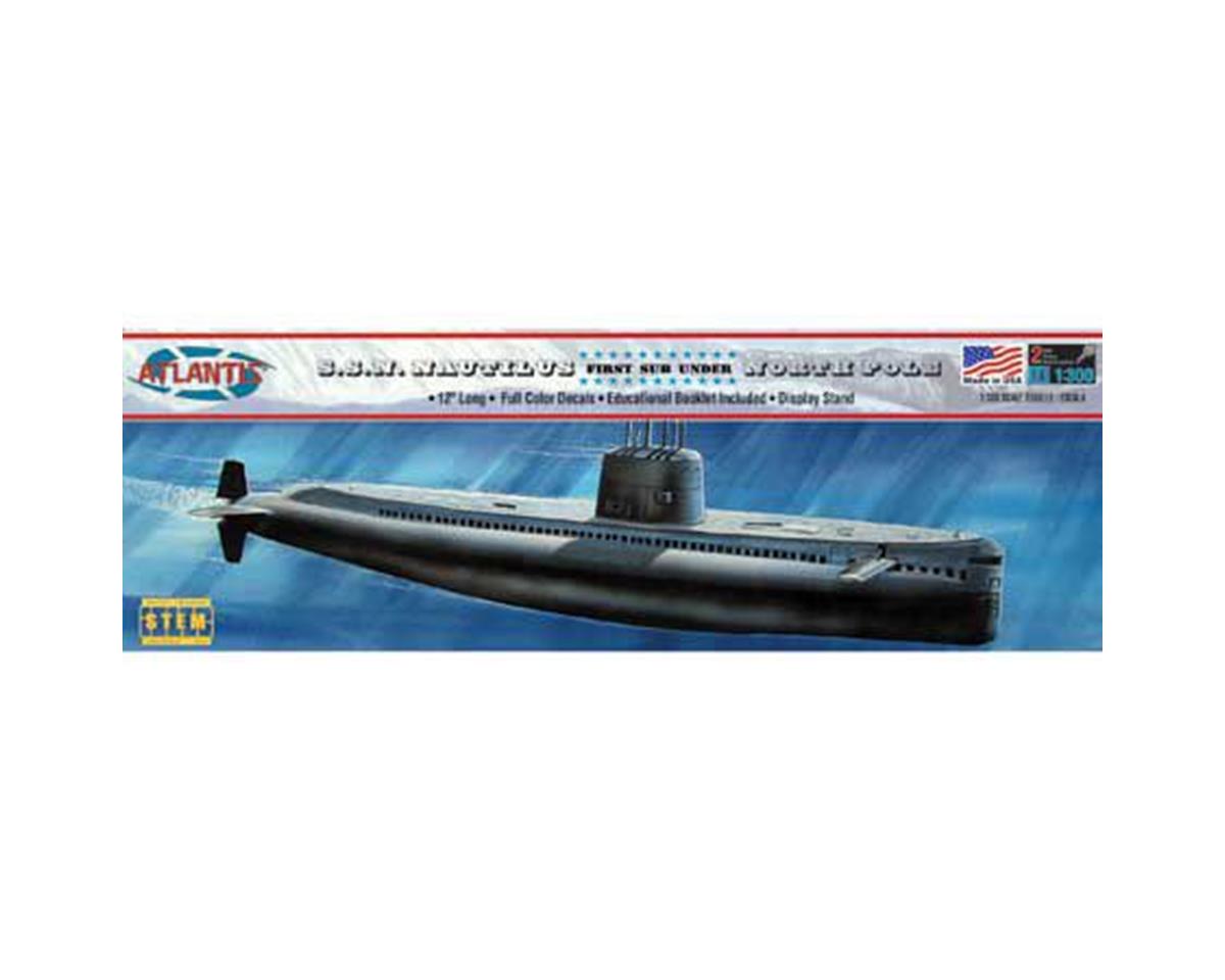 1/300 SSN 571 Nautilus Submarine Plastic Model Kit (AANL750)