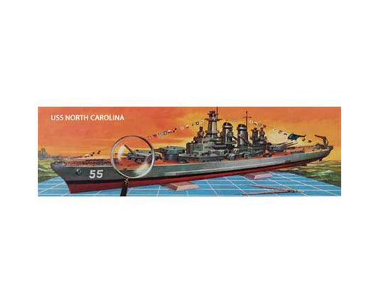 1/500 USS North Carolina BB-55 Battleship Plastic Model Kit (AANR601)