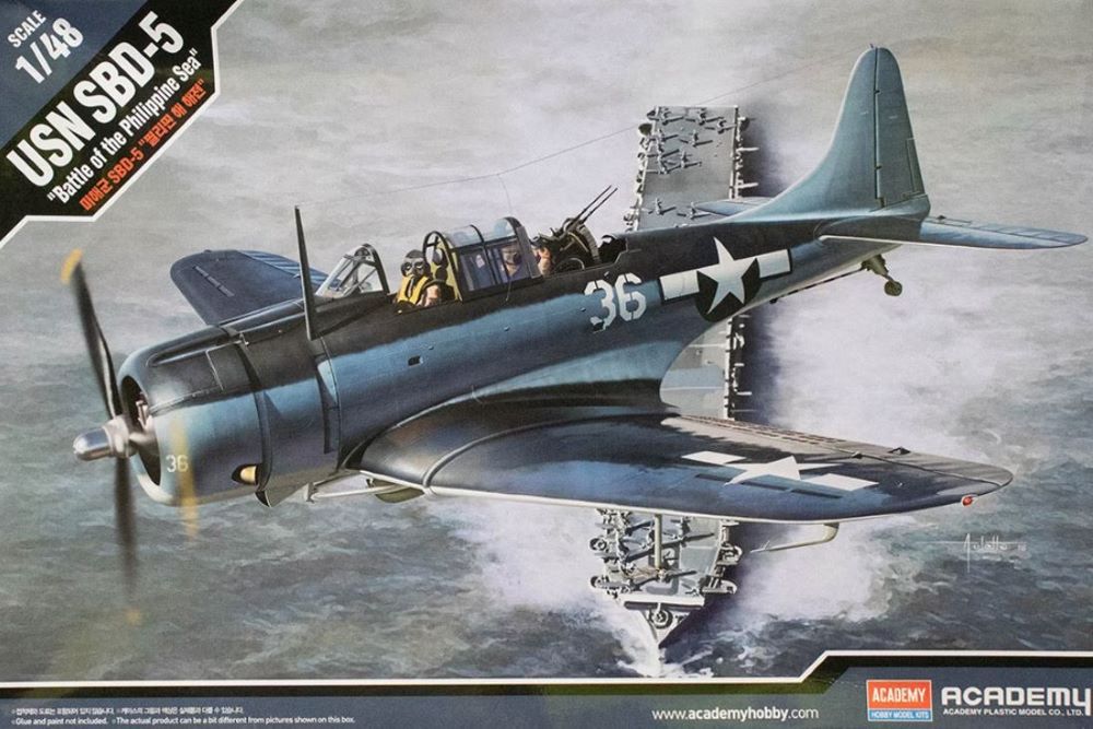 1/48 SBD5 USN Bomber Battle of the Philippine Sea Plastic Model Kit (ACY12329)