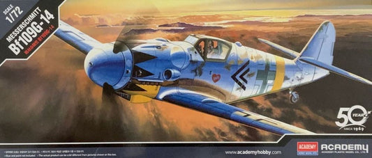 1/72 Bf109G14 Aircraft Plastic Model Kit (ACY12454)