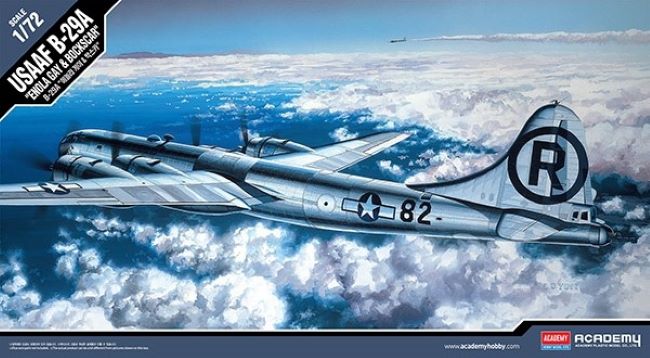 1/72 B29A Enola Gay/Bockscar Bomber Plastic Model Kit (ACY12528)