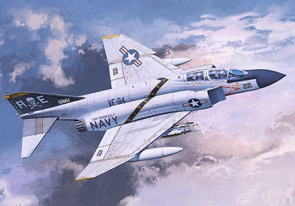 1/72 F4J VF84 Jolly Rogers USN Fighter Plastic Model Kit (ACY12529)