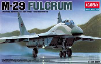 1/144 M-29 Fulcrum Academy Plastic Model Kit (ACY12615)