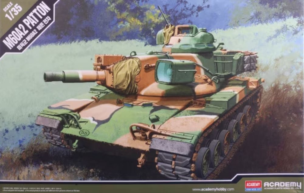 1/35 M60A2 US Army Patton Tank Plastic Model Kit (ACY13296)