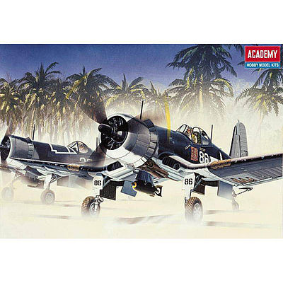 1/48 Chance-Vought F4U-1D Corsair Plastic Model Kit (ACY2147)