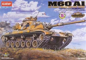 1/48 US Army M60A1 MBT Tank Plastic Model Kit (ACYS1009)