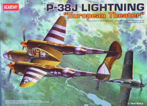 1/72 P-38J Lightning Plastic Model Kit (ACYS1206)