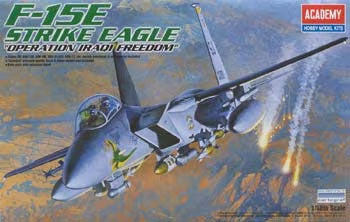 1/48 F-15E Strike Eagle "Operation IRAQI FREEDOM" Plastic Model Kit (ACYS1225)