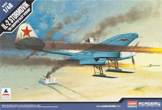 1/48 IL-2 Stormovik "Ski equipped early version" Plastic Model Kit (ACYS1286)