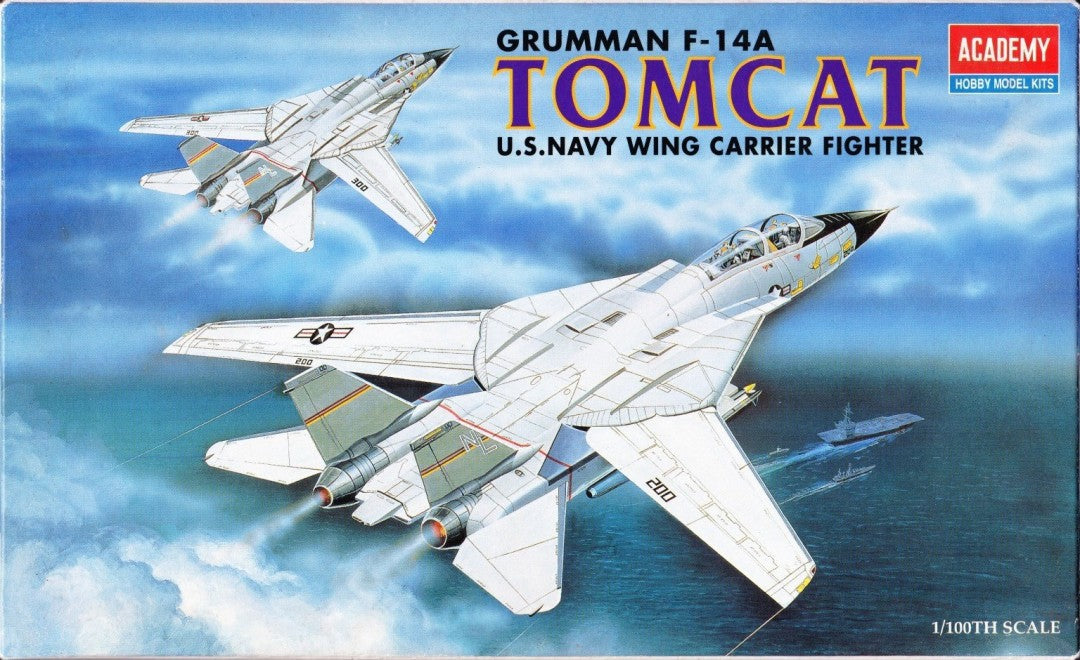 1/100 Grumman F-14A Tomcat Plastic Model Kit (ACYS1634)