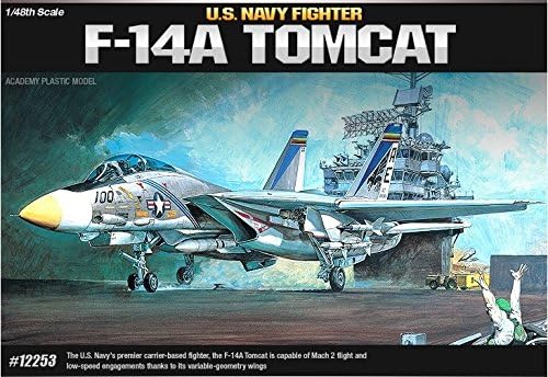 1/48 F-14A Tomcat US Navy Fighter Plastic Model Kit (ACYS1659)