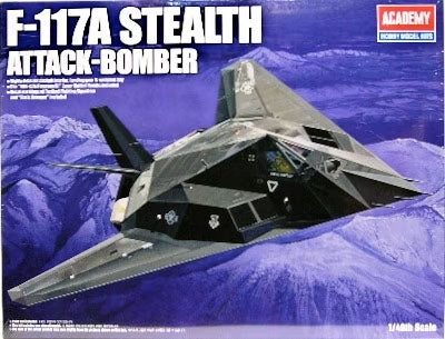 1/48 Lockheed F-117A Stealth Fighter Plastic Model Kit (ACYS2118)