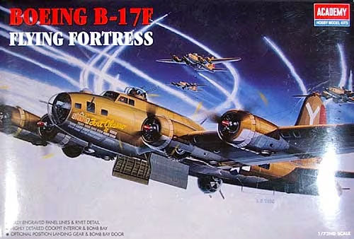 1/72 B-17F Flying Fortress Plastic Model Kit (ACYS2142)