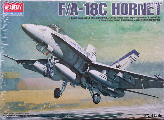 1/72 F/A-18C Hornet Plastic Model Kit (ACYS2411)