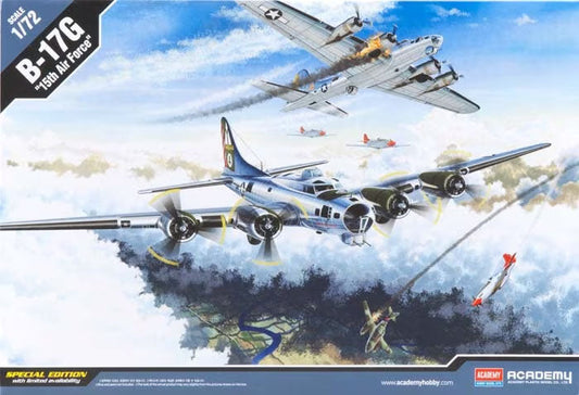 1/72 B-17G "15th Air Force" Special Edition Plastic Model Kit (ACYS2436)