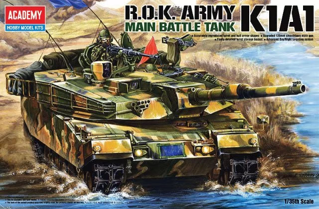 1/35 R.O.K. Army K1A1 MBT Plastic Model Kit (ACYS3215)