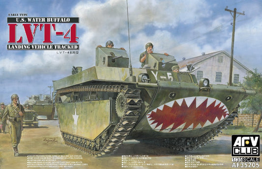 1/35 US LVT4 Water Buffalo Early Amphibious Vehicle Plastic Model Kit (AFV35205)