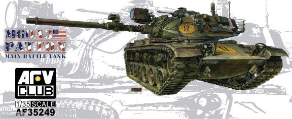 1/35 M60A3 Patton Main Battle Tank Plastic Model Kit (AFV35249)